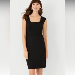 Ann Taylor The Scoop Neck Dress In Bi-Stretch